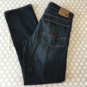 NWOT AE 34/34 Relaxed Straight Jeans